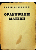 Opanowanie materii 1937 r.