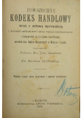 Powszechny kodeks handlowy 1898 r.