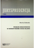 Jurysprudencja 1 / 2014 Problem zarachowania w normatywizmie Hansa Kelsena
