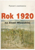 Rok 1920 na Ziemi Mławskiej
