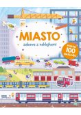 Zabawa z naklejkami. Miasto