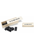 Domino w drewnianym pudełku