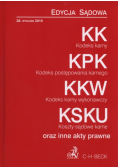Kodeks karny Kodeks postępowania karnego Kodeks karny wykonawczy Koszty sądowe karne
