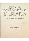 Kronika życia i twórczości Mickiewicza