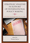 Strategic Analysis in Support of International Policy Making