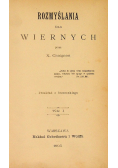 Rozmyślanie dla Wiernych Tom I 1895 r.