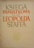 Księga pamiątkowa ku czci Leopolda Staffa, 1949 r.
