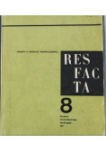Teksty o muzyce współczesnej Resfacta 8