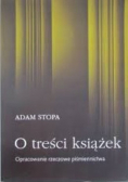 O treści książek
