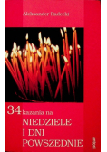 34 kazania na niedziele i dni powszednie