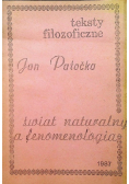 Świat naturalny a fenomenologia