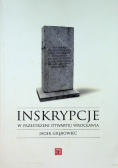 Inskrypcje w przestrzeni otwartej Wrocławia