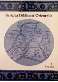 Scripta biblica et orientalia