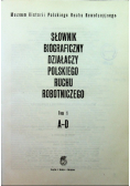 Słownik biograficzny działaczy polskiego ruchu robotniczego