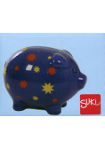 Skarbonka świnka w gwiazdki