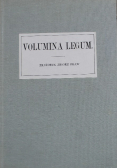 Volumina legum Tom V Reprint z 1860 r.