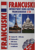 Francuski Intensywny kurs języka francuskiego z CD