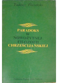 Paradoks w nowożytnej filozofii chrześcijańskiej