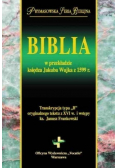 Biblia w przekładzie księdza Jakuba Wujka z 1599 r