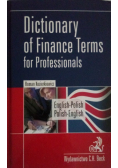 Dictionary of Finance Terms for Professionals