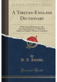 A Tibetan-English Dictionary