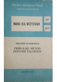 Przegląd metod historii filozofii