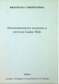 Nowotestamentowe promienie w pierwszej księdze Biblii