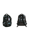 Plecak 3-komorowy Blue Gamer