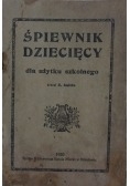 Śpiewnik dziecięcy, 1920r.