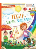 Tęcza wiatr śnieżynki