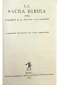 La Sacra Bibbia