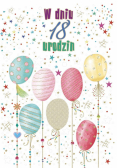 Kartka okolicznościowa Urodziny 18