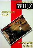 Więź nr 9 Białorusini o nas Białorusini o sobie