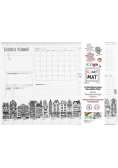 Mata transparentna Business Planer Funny Mat