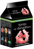 Hodowla kryształów korona z diamentów