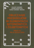 Obliczanie przekrojów w elementach betonowych i żelbetowych