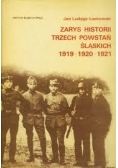 Zarys historii trzech powstań śląskich  1919 1920 1921