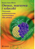 Owoce warzywa i szlaczki