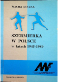 Szermierka w Polsce w latach 1945 - 1989