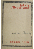Teksty filozoficzne. Twarz Innego
