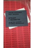 Wykłady z matematyki