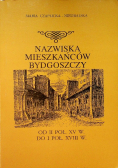 Nazwiska mieszkańców Bydgoszczy