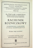 Rachunek różniczkowy 1947 r.