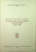 Bibliografia literatury dla dzieci i młodzieży 1918 - 1939