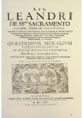 De ss mo Sacramento Reprint z 1662 r.