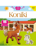 Naklejki iskierki z brokatem. Koniki