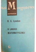 O logice matematycznej