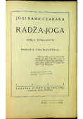 Radża joga 1925 r.