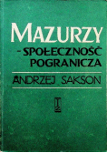 Mazurzy społeczność pogranicza