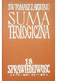 Suma Teologiczna Tom 18 Sprawiedliwość